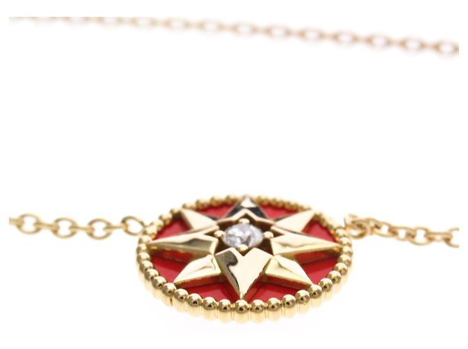 Collana Christian Dior Rose des Vents D'oro - vista 4