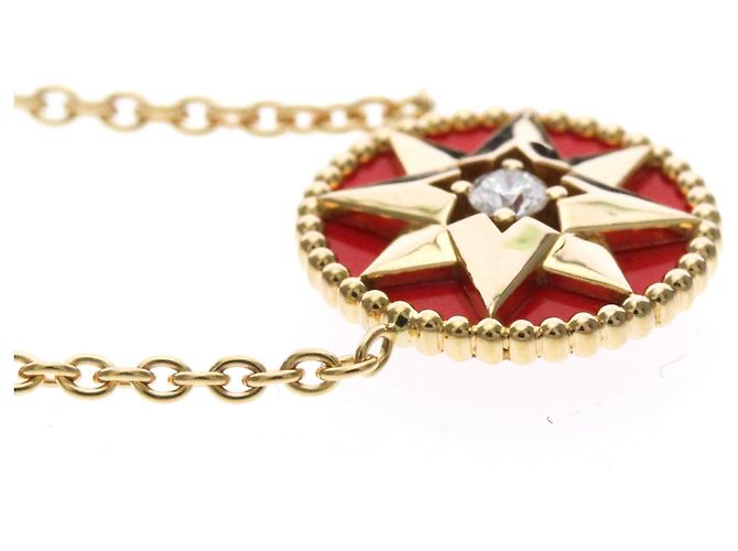 Collana Christian Dior Rose des Vents D'oro - vista 5