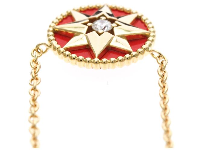 Collana Christian Dior Rose des Vents D'oro - vista 6