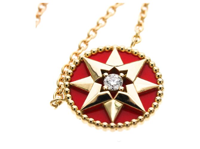 Collana Christian Dior Rose des Vents D'oro - vista 7