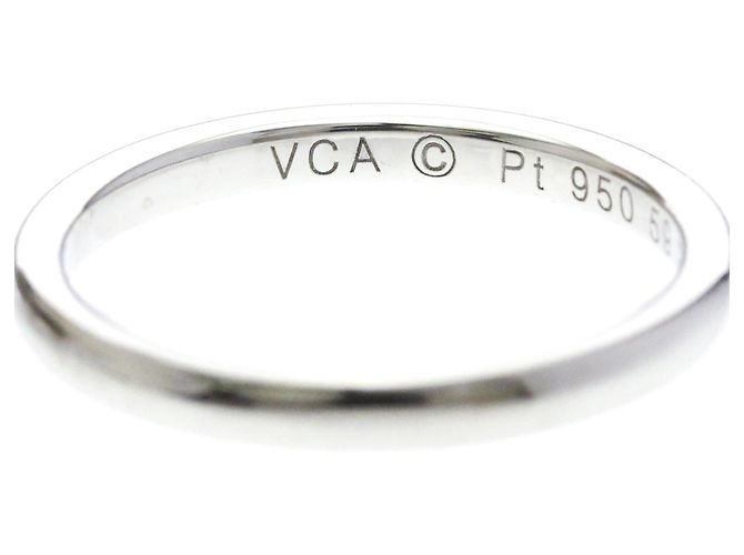 Van Cleef & Arpels Tendremont Platinring Silber - Ansicht 5