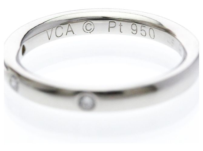 Anello Tendremont Van Cleef & Arpels Argento - vista 5
