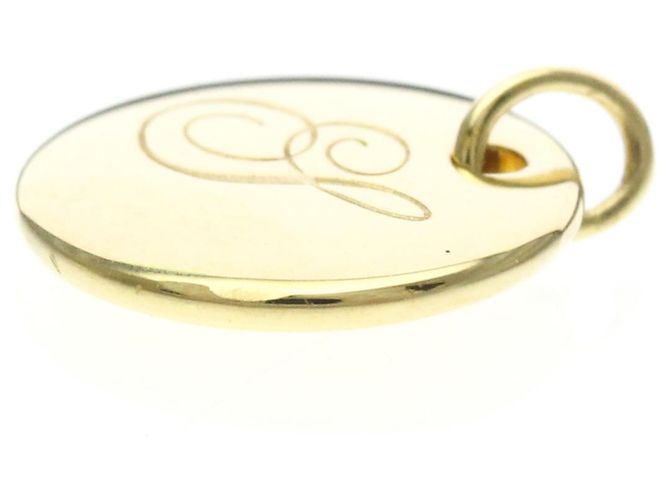 Tiffany & Co Collana con pendente Tiffany 18K Yellow Gold Notes Lettera Y D'oro - vista 3