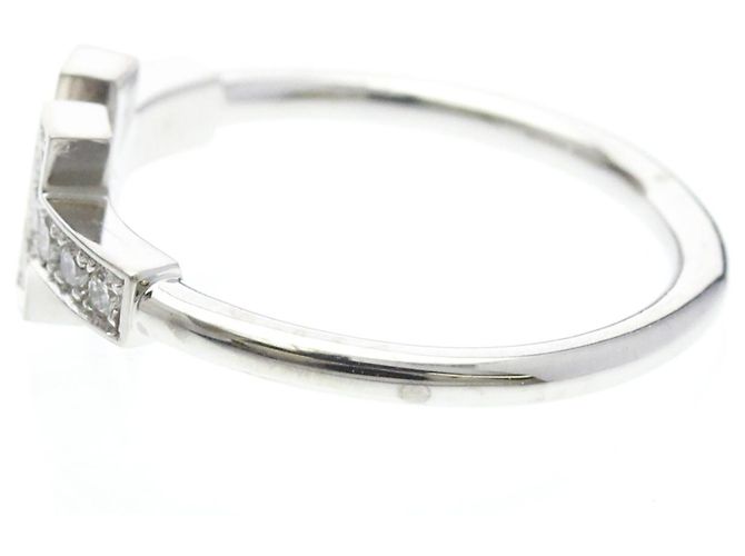 Tiffany & Co Anello Tiffany T-wire con Diamanti Argento - vista 2