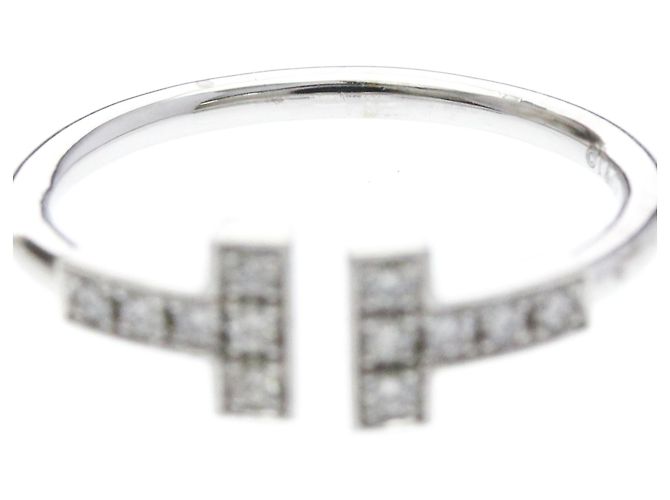Tiffany & Co Anello Tiffany T-wire con Diamanti Argento - vista 5