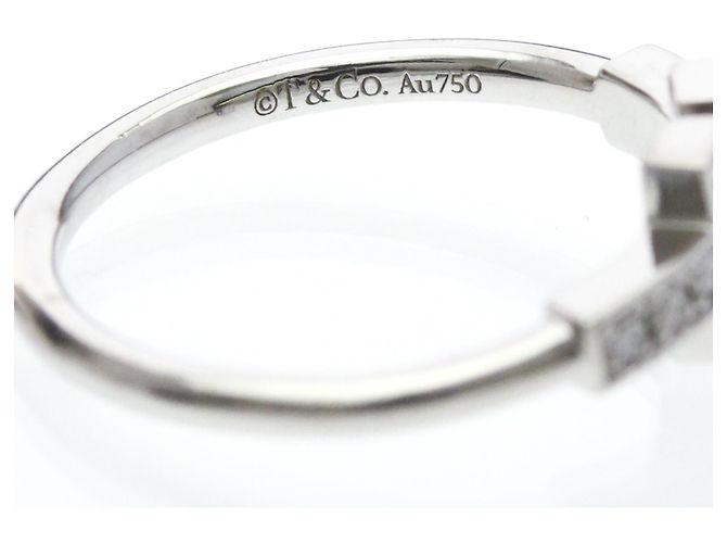 Tiffany & Co Anello Tiffany T-wire con Diamanti Argento - vista 8