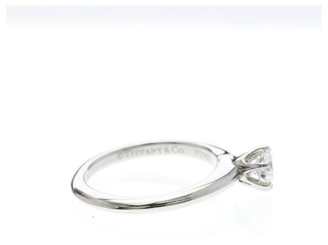 Tiffany & Co Tiffany Solitär Diamantring Silber - Ansicht 4