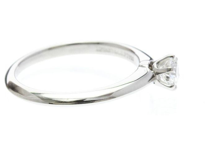 Tiffany & Co Tiffany Solitär-Diamantring Silber - Ansicht 4