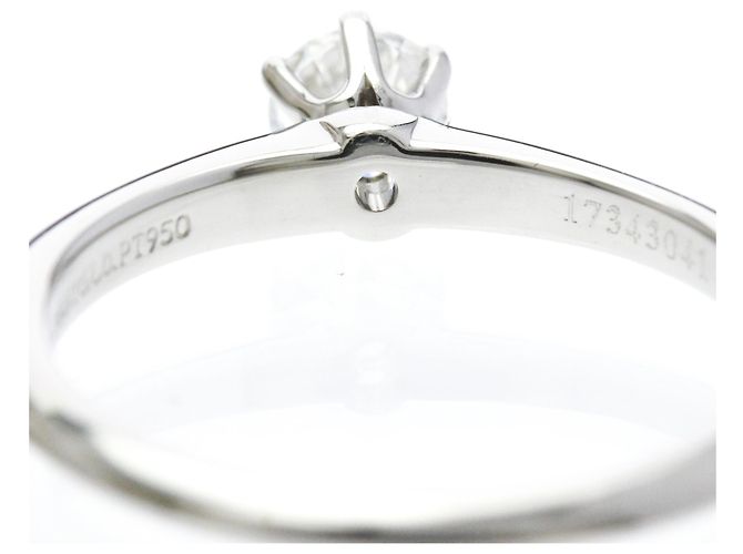 Tiffany & Co Tiffany Solitär-Diamantring Silber - Ansicht 8