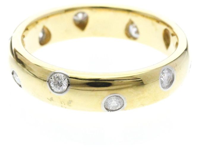 Tiffany & Co Anello Tiffany Dots Diamanti D'oro - vista 3
