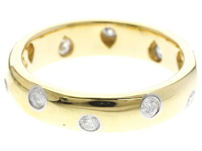 Tiffany & Co Anello Tiffany Dots Diamanti D'oro - vista 4