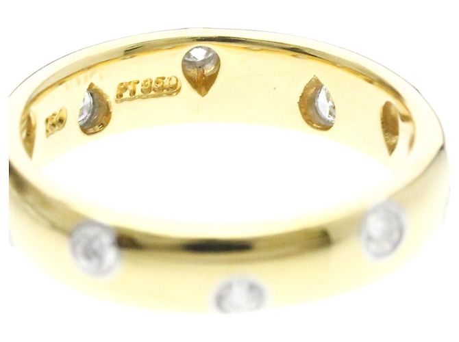 Tiffany & Co Anello Tiffany Dots Diamanti D'oro - vista 6