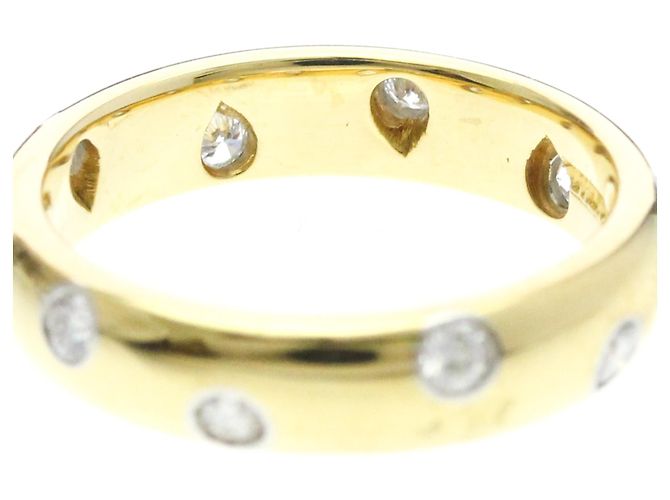 Tiffany & Co Anello Tiffany Dots Diamanti D'oro - vista 8