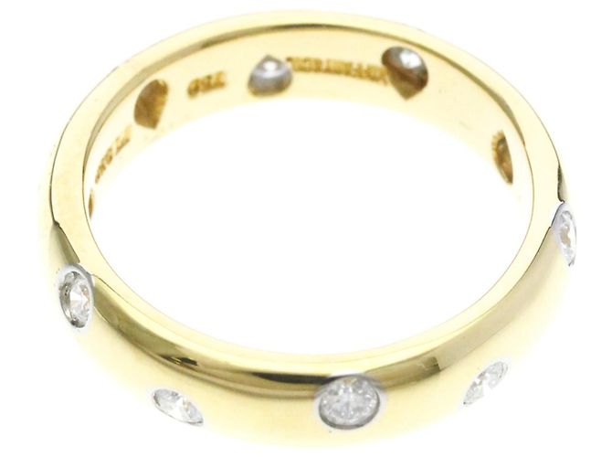 Tiffany & Co Anello Tiffany Dots Diamanti D'oro - vista 9