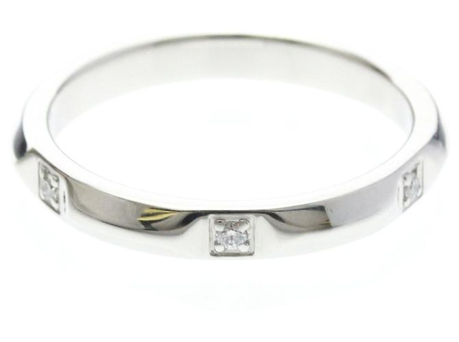 Tiffany & Co Tiffany True Band Ring Diamant in Platin Silber - Ansicht 3