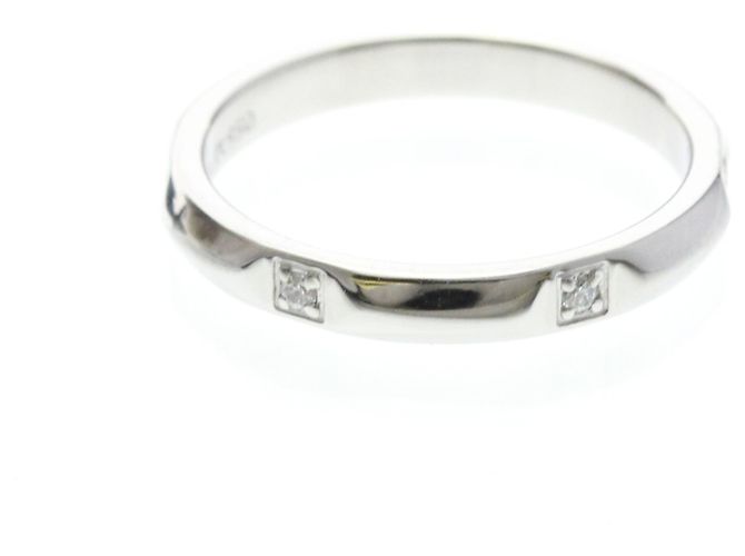 Tiffany & Co Tiffany True Band Ring Diamant in Platin Silber - Ansicht 4