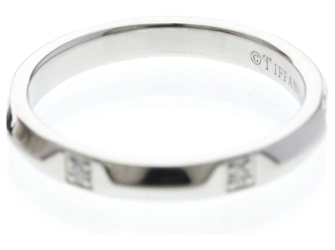 Tiffany & Co Tiffany True Band Ring Diamant in Platin Silber - Ansicht 6