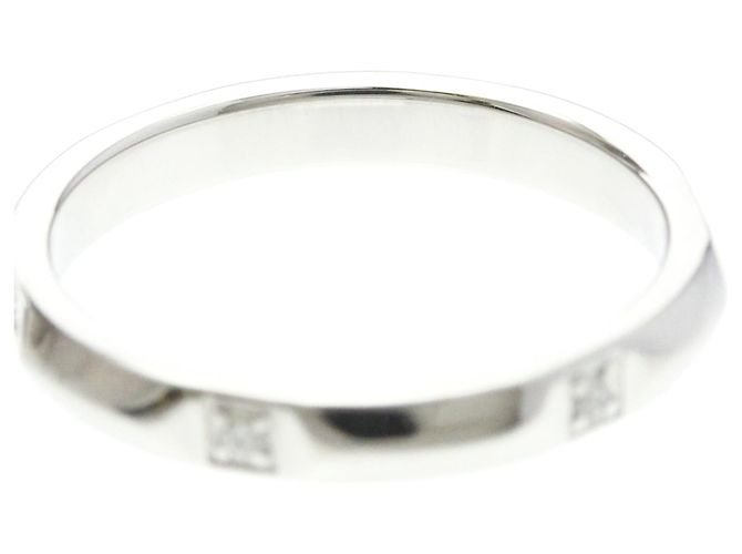 Tiffany & Co Tiffany True Band Ring Diamant in Platin Silber - Ansicht 7
