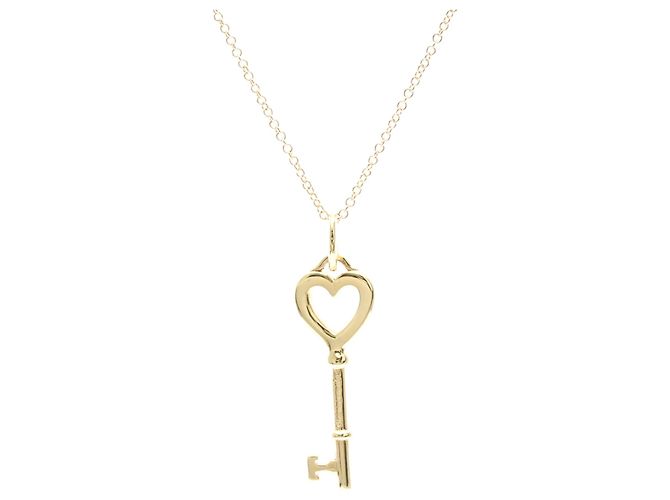 Tiffany & Co Collana Tiffany Heart Key in oro rosa D'oro - vista 2