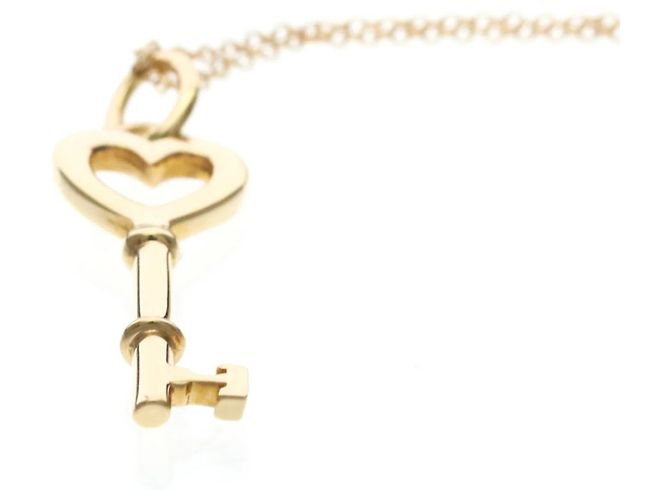 Tiffany & Co Collana Tiffany Heart Key in oro rosa D'oro - vista 4