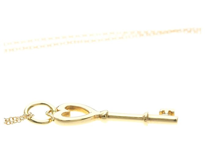 Tiffany & Co Collana Tiffany Heart Key in oro rosa D'oro - vista 5