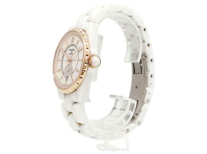 Orologio Chanel J12-365 Diamond H3843 Quadrante Bianco - vista 2