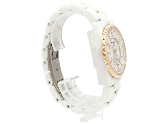 Orologio Chanel J12-365 Diamond H3843 Quadrante Bianco - vista 3