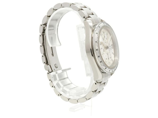 Omega Speedmaster Date 3513.30 Quadrante Argento Orologio Uomo - vista 3