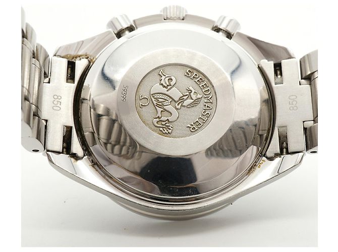 Omega Speedmaster Date 3513.30 Quadrante Argento Orologio Uomo - vista 5