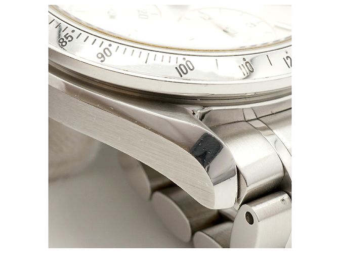 Omega Speedmaster Date 3513.30 Quadrante Argento Orologio Uomo - vista 7