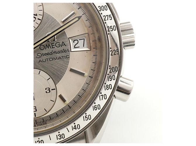 Omega Speedmaster Date 3513.30 Quadrante Argento Orologio Uomo - vista 8