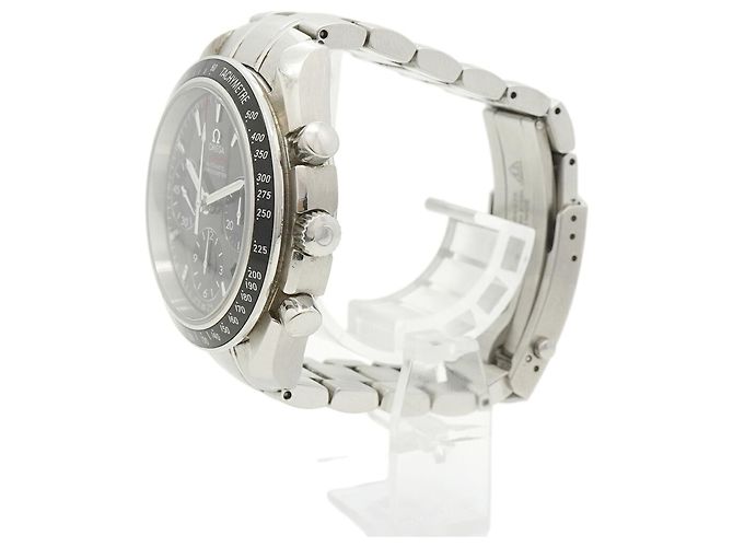 Orologio da polso Omega Speedmaster da uomo con quadrante grigio - vista 2