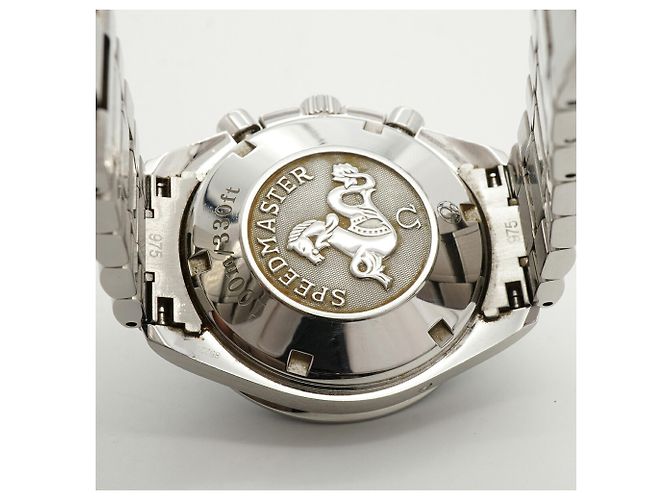 Orologio da polso Omega Speedmaster da uomo con quadrante grigio - vista 5