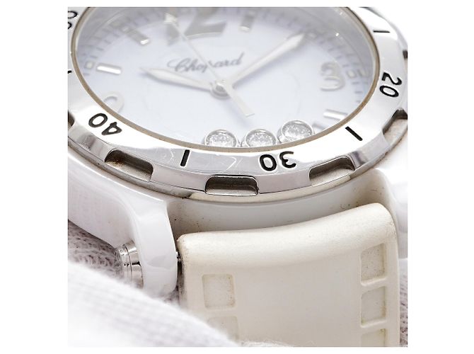 Orologio Chopard Happy Sport 3P Diamond 8507 Quadrante Blu - vista 6