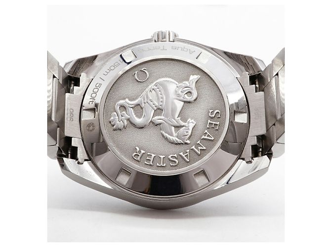 Orologio da uomo Omega Seamaster Aqua Terra quadrante argento - vista 5