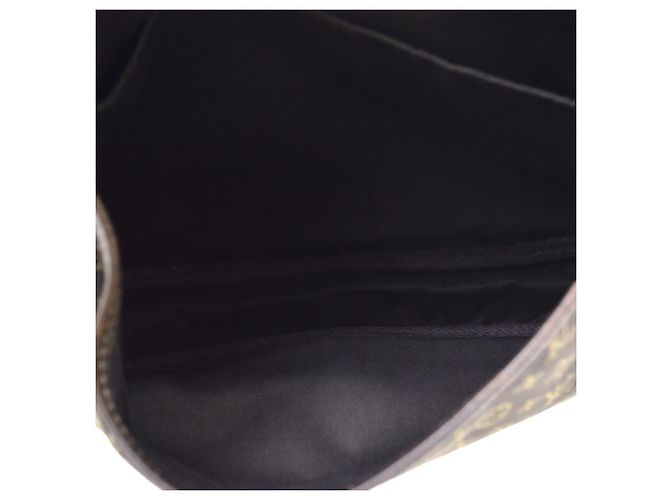 Louis Vuitton Saumur Mini Lin 30 Marrone - vista 3