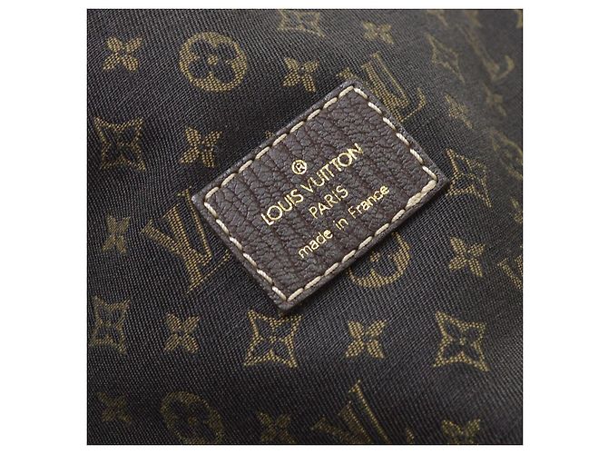 Louis Vuitton Saumur Mini Lin 30 Marrone - vista 4