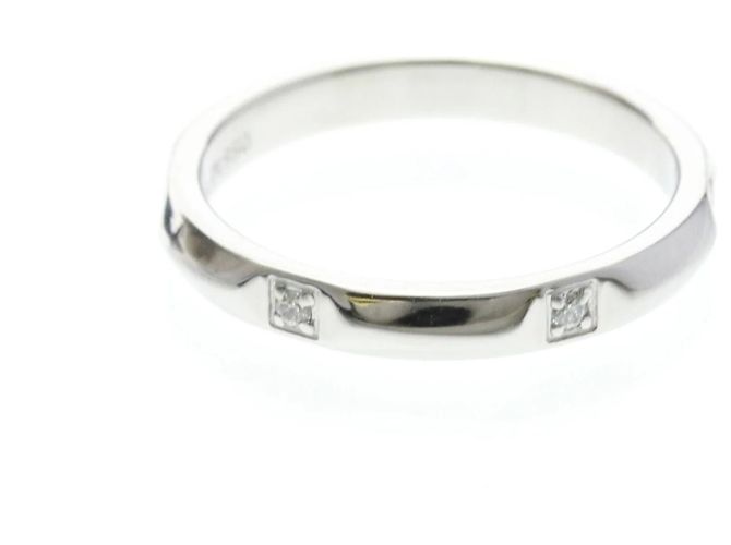 Tiffany & Co. True Band Platinum / 5PDiamond Argenté - vue 4