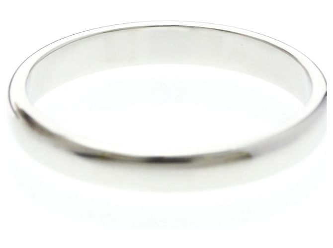 Tiffany & Co. Notes Wedding Band Platinum Silvery - view 6