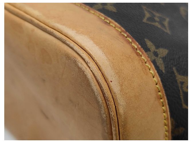 Louis Vuitton Alma Monogram Canvas MM Marrone - vista 6