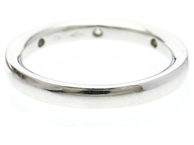 Van Cleef & Arpels Tendrement Ehering Platin Silber - Ansicht 2