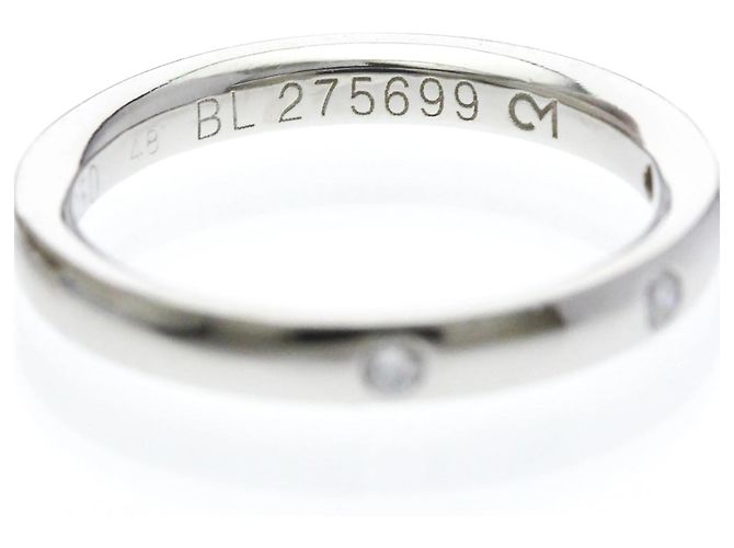Van Cleef & Arpels Tendrement Ehering Platin Silber - Ansicht 5
