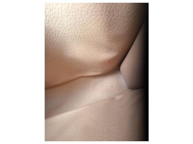 Pouch Céline Maclen in tela rivestita e pelle Marrone - vista 14