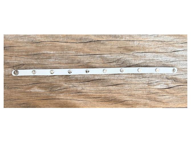 Tod's Bracciale a Doppio Giro in Pelle Bianca Bianco - vista 5