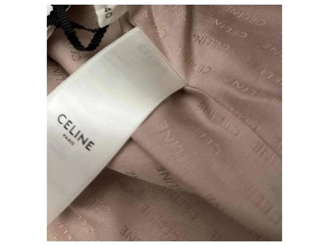 Céline kurze Tweedjacke in Puderrosa Pink - Ansicht 5