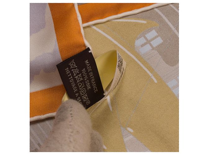 Hermès Accessorio HERMES in Seta Multicolor - 103803 Multicolore - vista 6