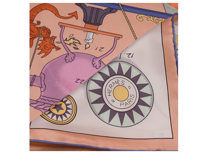 Hermès Accessorio HERMES in Seta Multicolor - 103804 Multicolore - vista 4