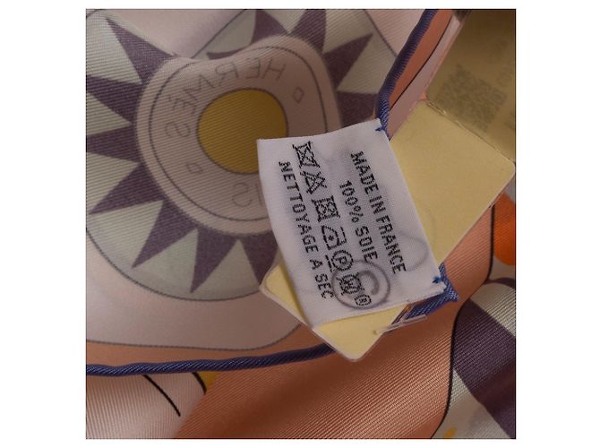 Hermès Accessorio HERMES in Seta Multicolor - 103804 Multicolore - vista 5