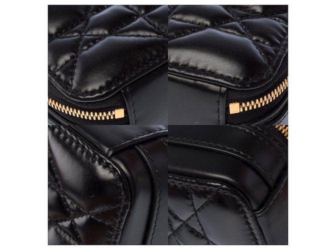 Borsa DIOR Dior Caro in Pelle Nera - 103830 Nero - vista 12