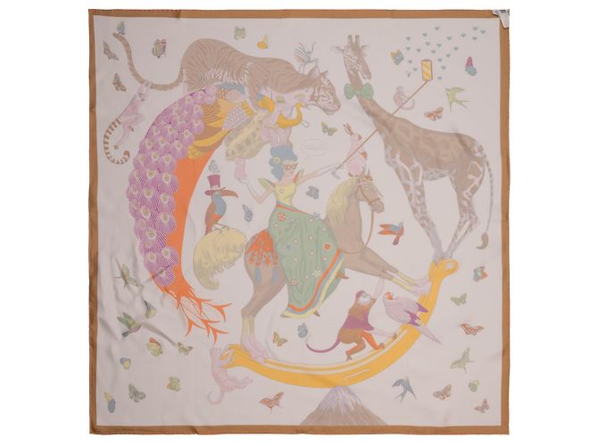 Hermès Accessorio HERMES in Seta Multicolor - 103802 Multicolore - vista 2